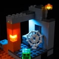 thumbnail image 5 of Kyglaring LED Lighting Kit for Lego Minecraft The Abandoned Mine 21166 Building Set (No Model) - Light Set Compatible with 21166 Zombie Cave(Classic Version), 5 of 6