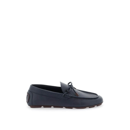

Valentino Garavani Leather Loafers With Bow Men