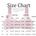 thumbnail image 3 of Dwellite Bras for Women Senior Front Closure Plus Size Comfy Breathable Full Support Everyday Bra with Snaps 2026 Pink 40, 3 of 7