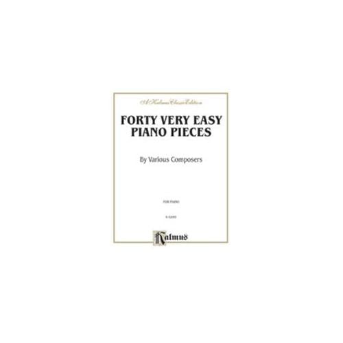 Forty Very Easy Piano Pieces -
