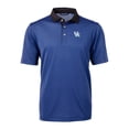 thumbnail image 2 of Men's-Cutter & Buck  Blue/Black Kentucky Wildcats DryTec Virtue Eco Pique Recycled Polo, 2 of 3