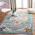 thumbnail image 2 of SAFAVIEH Aria Kimberlyn Oriental Area Rug, Turquoise/Ivory, 5'1" x 7'6", 2 of 8