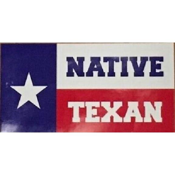 TEXAS NATIVE TRUMP 2024 Vinyl Decal Bumper Sticker R2