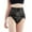 Black, variant on Comfortable Intimate Female Underpants Women Shapewear Lace High Waisted Underwear Embroidered Mesh Sheer Panties Plus Size Underwear Panties