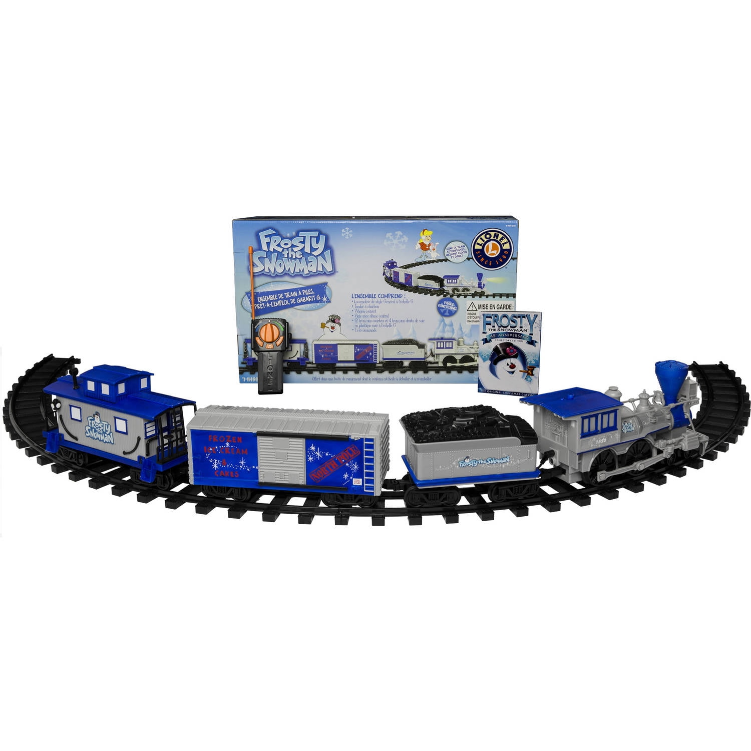 Lionel G Scale Frosty the Snowman with DVD Manual Model Train Set