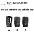 thumbnail image 2 of Fashion TPU Car Key Case Full Cover Shell For Toyota Corolla Camry RAV4 Prius CHR C-HR Land Cruiser Prado Bowknot Keychain, 2 of 12