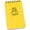 Yellow, variant on Rite in the Rain Weatherproof Top-Spiral Notebook, 3" x 5", Green Cover, Universal Pattern No. 935