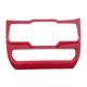 thumbnail image 2 of Cubierta decorativa para control de ventana y puerta interior de coche, PP, para Jeep JL (2018-2022) Patrón de carbono rojo, 2 of 9