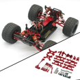 thumbnail image 4 of Kits de actualización de orugas , piezas de repuesto de modificación de oscinte, reempzo 14 para Wltoy Hobby modelo 144001, rojo Hugo piezas de actualización de coche rc, 4 of 9