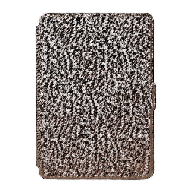 Funda de cuero Dp75sdi para Kindle Paperwhite 1/2/3 con tapa magnética para libros electrónicos