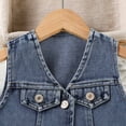thumbnail image 6 of Gubotare Toddler Girl Sets Toddler Girl Outfits Sleeveless Polo T-shirt Tops and Pleated Skirt 2Pcs Baby Summer Clothes 18 24 Months (Blue,18-24 Months), 6 of 8