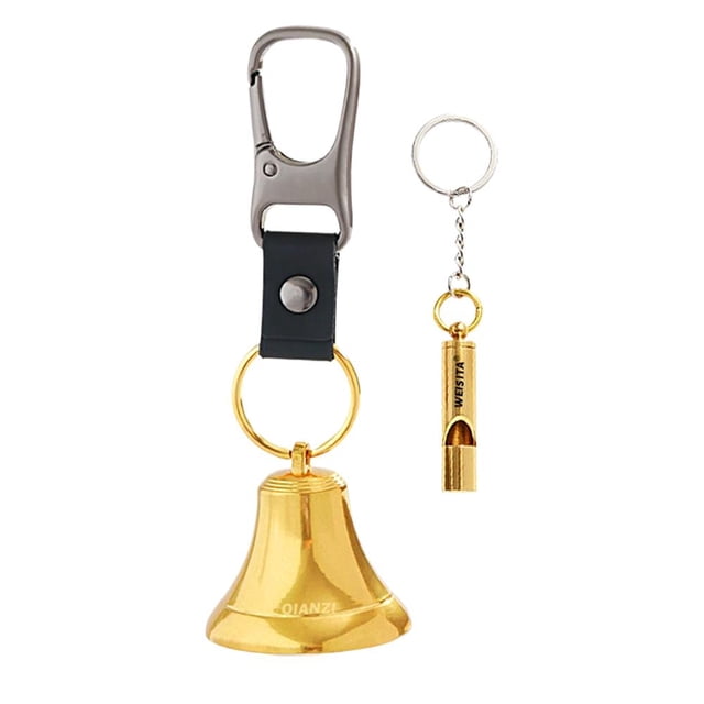 SharkTRUE Premium Bear Bell: Enhanced Safety, Silent When Needed, Compact Design