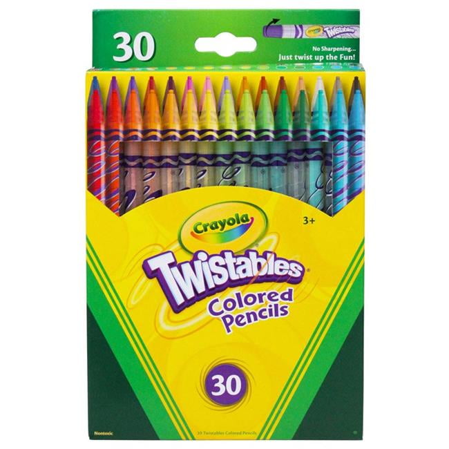 Crayola BIN687409-2 Twistables Colored Pencils - 30 Count - Box of 2