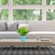 thumbnail image 3 of Fiudx Decoración del hogar Maceta abierta de 3 piezas de resina PP para balcón, plantas verdes, jardinería, maceta larga de cintura alta, 3 of 5
