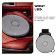 thumbnail image 3 of HEATSHAKING Rotate Car Seat Swivel Seat Cushion Light Grey 2pcs, 3 of 6