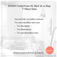 thumbnail image 3 of Dawn 7-Piece Twin Essentials in Ryan Stripe | Reversible Twin/Twin XL Comforter with Two Sheet Sets | Red & Navy Rugby Stripe, 3 of 6