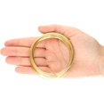 thumbnail image 5 of The Beadsmith Half-Round Craft Wire – Soft Temper Jewelry Wire, Gold Color, 18 Gauge, 4 Yards, 5 of 6