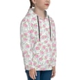 thumbnail image 3 of Daiia Floral for Boys Fashion Hoodies & Sweatshirts with Kangaroo Pocket,Hooded Sweatshirt for Kid, Breathable& Moisture Wicking-X-Large, 3 of 6