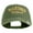 Olive, variant on Marines Veteran Embroidered Washed Solid Pigment Dyed Cotton Twill Brass Buckle Cap - Olive OSFM