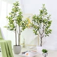 thumbnail image 6 of Fake Osmanthus Tree, Tall Faux Plants with Planter, Artificial Tree Indoor Outdoor, Natural Branch Potted Tree, 3/4/4.5/5 Ft, 6 of 6