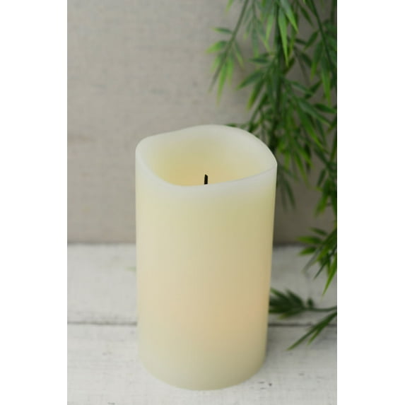 LED 3x5 Candles Black Wick Battery Op.