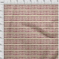 thumbnail image 3 of oneOone Viscose Chiffon Fabric Floral Block Printed Craft Fabric BTY 42 Inch Wide, 3 of 4