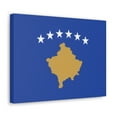 thumbnail image 3 of Kosovo Country Flag Canvas Vibrant Wall Art Unframed Home Decor, 3 of 13