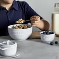 thumbnail image 4 of Staub Ceramic 2-pc Prep Bowl Set - White, 4 of 4