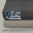 thumbnail image 4 of Sabanas Individuales Microfibra Amplias Relieve Nubisuave Nubisuave  Liso Individual Relieve, 4 of 5