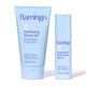thumbnail image 1 of Flamingo Pubic Hair Shaving Skin Care Set Gel de afeitar exfoliante para mujeres 5 fl oz con suero restaurador post afeitado 1.7 fl oz, 1 of 5