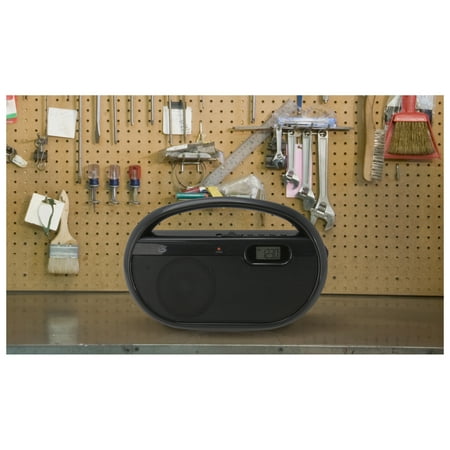 GPX - AM/FM Portable Radio - Black