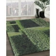 thumbnail image 2 of Ahgly Company Indoor Rectangle Patterned Green Novelty Area Rugs, Swatch Sample, 2 of 6
