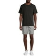 thumbnail image 2 of Athletic Works Men's and Big Men's Tri Blend T-Shirt, 2-Pack, up to Size 5XL, 2 of 11