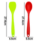 thumbnail image 2 of Juego de mini utensilios de cocina de 2 piezas: utensilios de cocina de silicona con espátulas, 2 of 5