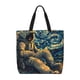 thumbnail image 1 of Balery Astronaut Starry Night Bolsa de Mano para Mujeres con Cremallera, Bolsa de Gimnasio con Compartimentos, Bolsa para Laptop, Bolsa para Trabajo, 1 of 7
