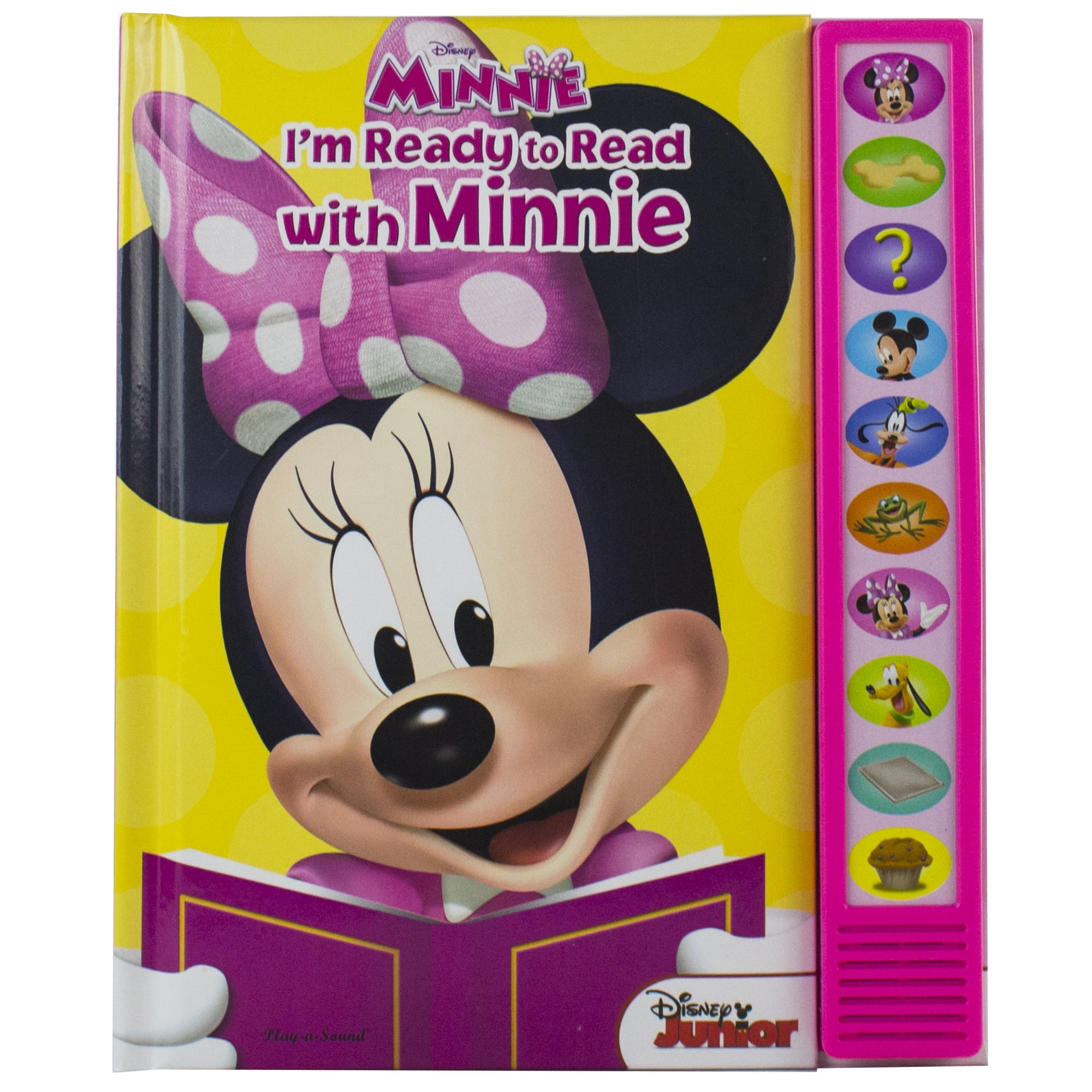 PlayASound Disney Minnie Mouse I'm Ready to Read with Minnie