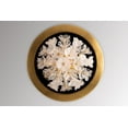 thumbnail image 4 of Corbett Lighting 268-31 Jasmine 1 Light 22" Wide Integrated Led Flush Mount Waterfall, 4 of 4