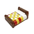 thumbnail image 4 of City MOC  Small Configuration Building Blocks Creative Bedroom Granular Neutral Bed Ornaments, 4 of 6