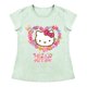 thumbnail image 2 of Playera Para Niña Sanrio Hello Kitty Cuello Redondo Manga Corta Talla 10 Verde, 2 of 2
