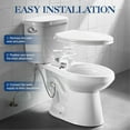 thumbnail image 5 of ANNWA Non-Electric Bidet Attachment for Toilet Seat, Daul Clean Nozzles 3 Modes Adjustable Water Pressure  Ultra-Slim Bidet Toilet Seat Attachment with Pressure Controls Feminine/Posterior Wash(TT17N, 5 of 9