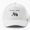 White, variant on Tractor Evolution Baseball Cap, Farm Machinery Progression Graphic Design, Classic Hat