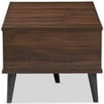 thumbnail image 4 of Bowery Hill Wood Coffee Table in Brown and Dark Grey, 4 of 7