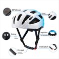 thumbnail image 5 of Casco de Bicicleta para Adultos, Microshell Ligero de Verano, Hombres y Mujeres, Ajuste de Ajuste Sugerido 55-61 cm para Ciclismo Negro, 5 of 5