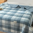 thumbnail image 5 of Kdkad Home Quilt Queen Size, Solid Color Bedspread,Lightweight Quilt for Summer Ultra-Soft, Soft Lightweight Microfiber Coverlet, Luxurious Warm Bed Cover for All Seasons, 5 of 8