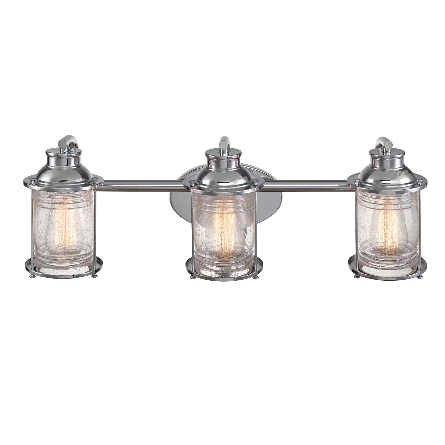 Globe Electric Bayfield 3Light Chrome Vanity, 51272
