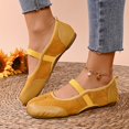 thumbnail image 6 of Womens Shoes Flats Sneakers Casual Slip On Fashion Solid Color Summer Flats Shoes Soft Breathable Comfortable Lightweight for Walking, 6 of 7
