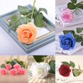thumbnail image 4 of Artificial Rose for Real Touch Rose Fresh Home Decor Wed Party Bridal Bouquet Prop, 4 of 12