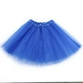 thumbnail image 1 of Mialoley Femmes Filles Jupe de Ballet en Tulle, Danse d'Été Princesse Solide Mini Robe, 1 of 3