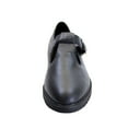 thumbnail image 2 of 24 HOUR COMFORT Lela Women's Wide Width Leather Shoes BLACK 5, 2 of 6