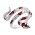 thumbnail image 4 of Anillo de serpiente anillo de animales, moda, accesorio creativo de ropa elegante joyería gótica para de cumpleaños para mujeres, 4 of 9